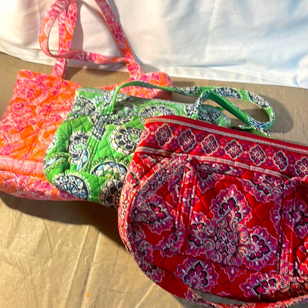 Vera Bradley purse x3